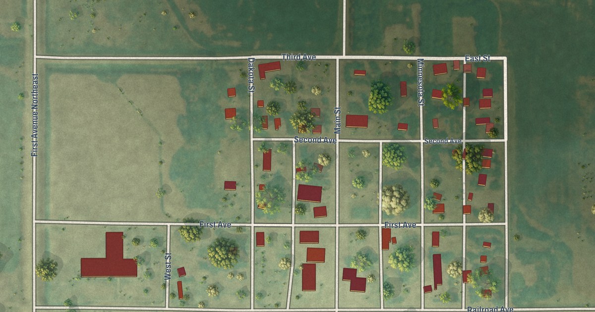 Map of Souris, North Dakota in 2026