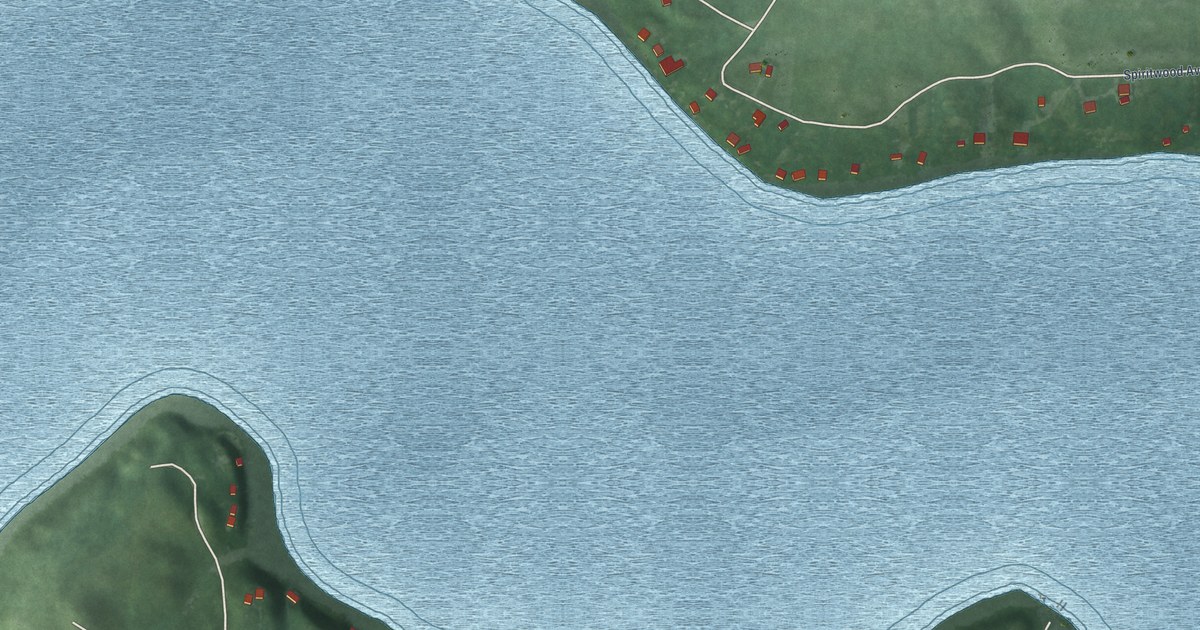 Map of Spiritwood Lake, North Dakota in 2026