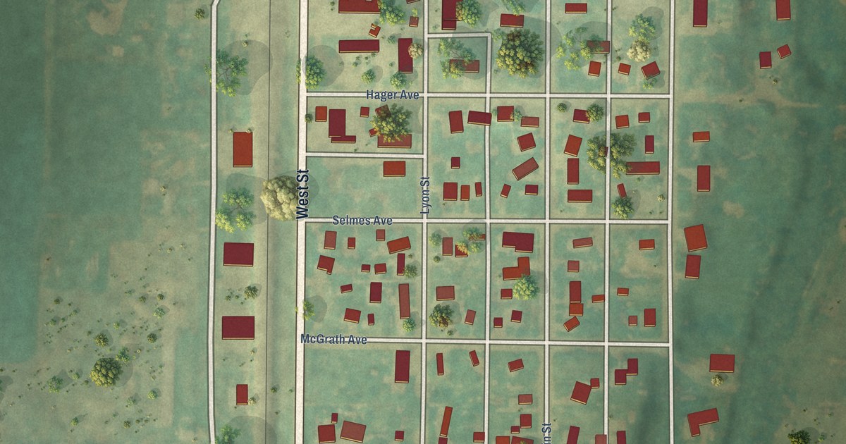 Map of Stanton, North Dakota in 2026