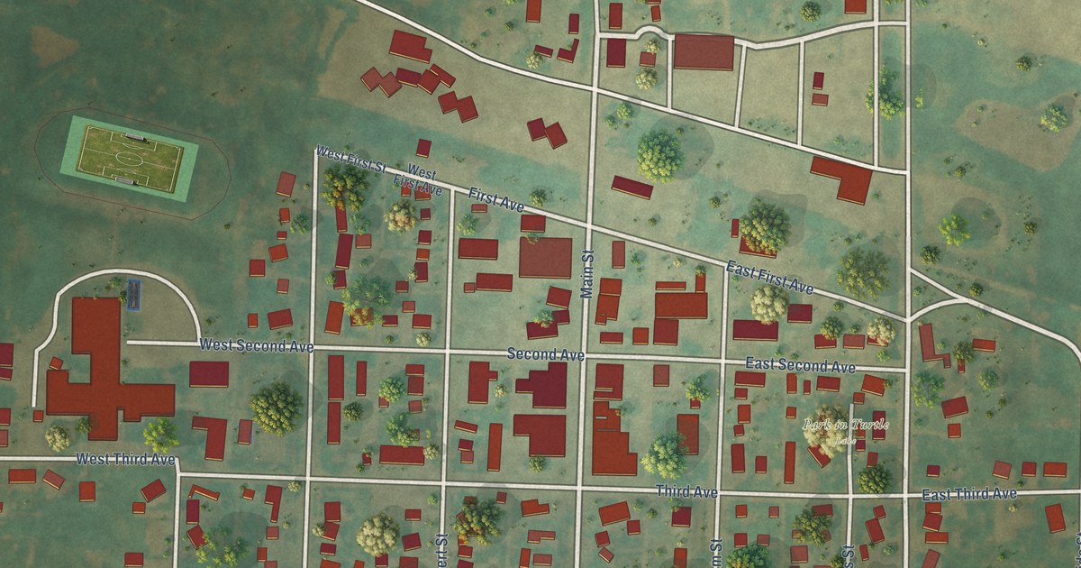 Map of Turtle Lake, North Dakota in 2026