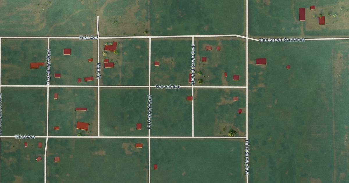 Map of Venturia, North Dakota in 2026