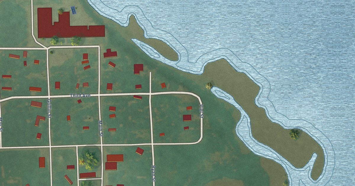 Map of Warwick, North Dakota in 2026