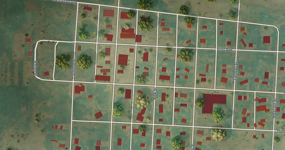 Map of Wildrose, North Dakota in 2026