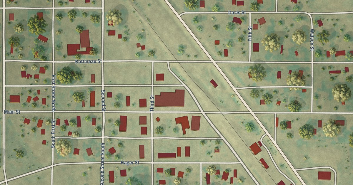 Map of Willow City, North Dakota in 2026