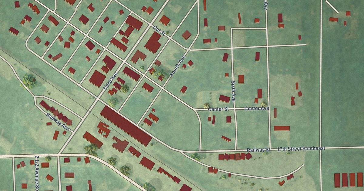 Map of Wimbledon, North Dakota in 2026