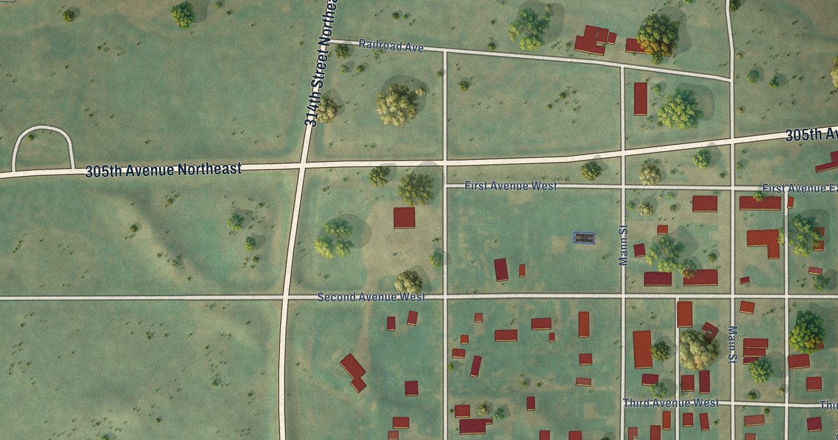 Map of Wing, North Dakota in 2026