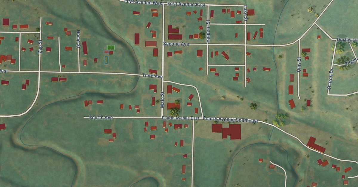 Map of Zap, North Dakota in 2026