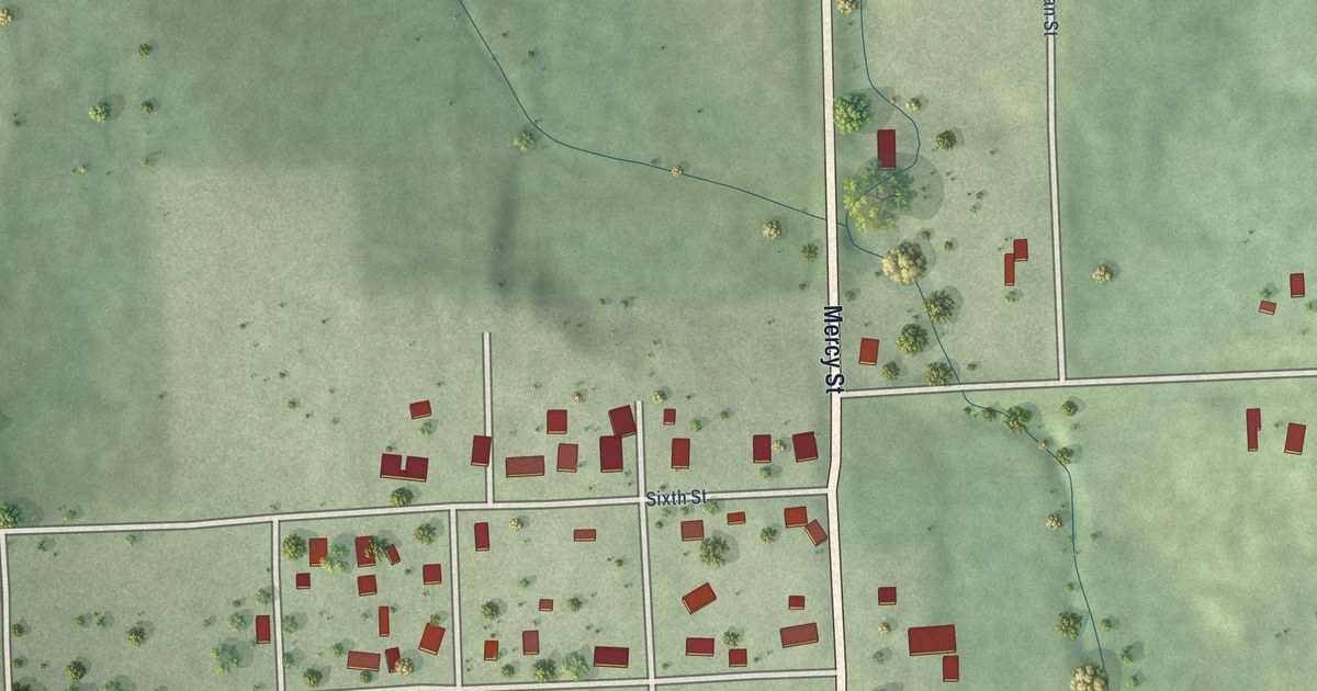 Map of Alexandria, Nebraska in 2026