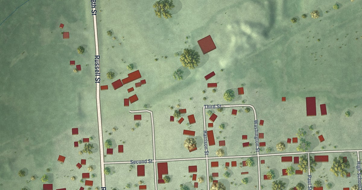 Map of Alvo, Nebraska in 2026