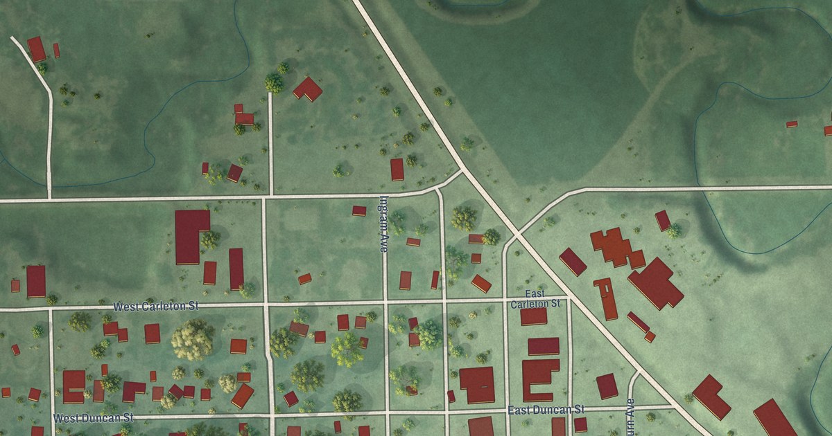 Map of Ashton, Nebraska in 2026