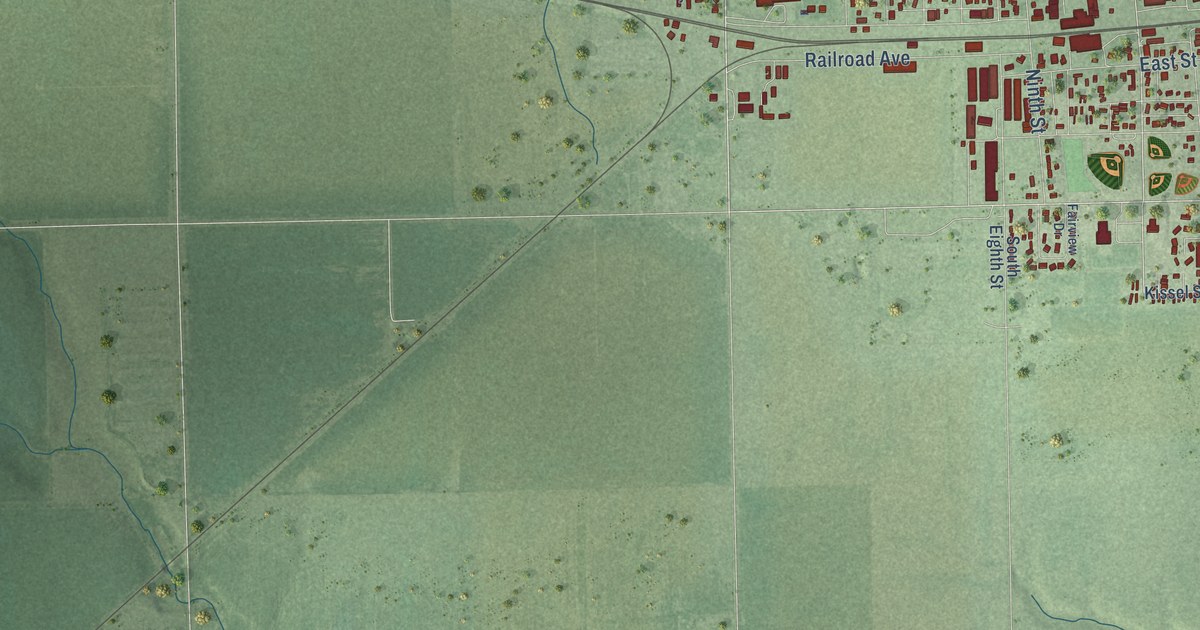 Map of Aurora, Nebraska in 2026