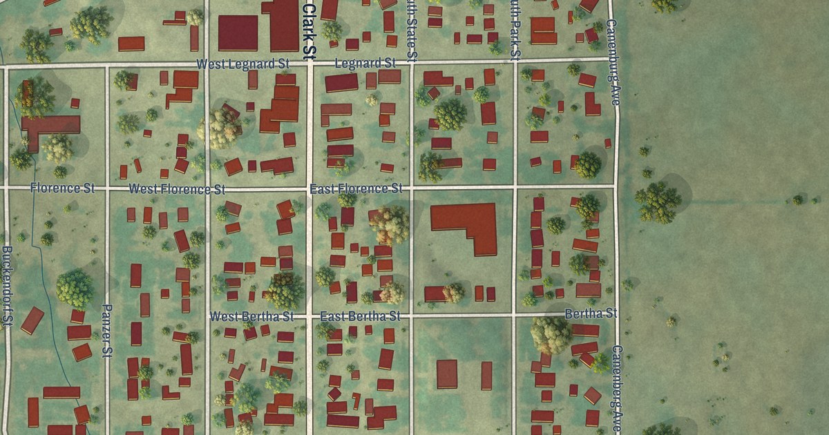 Map of Bassett, Nebraska in 2026