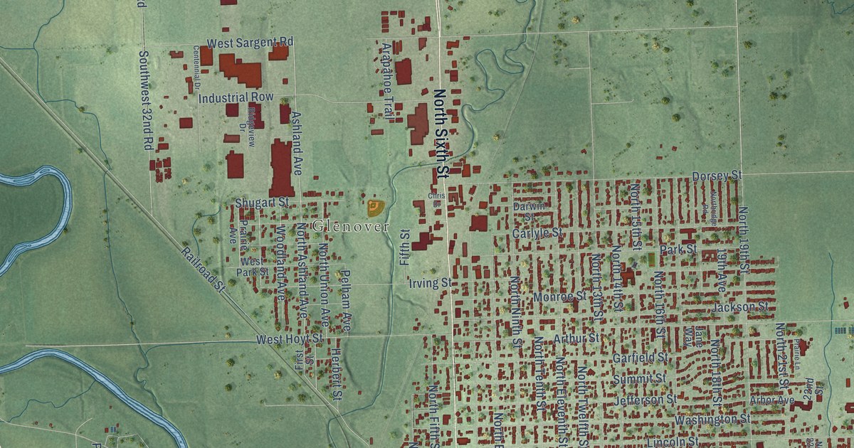 Map of Beatrice, Nebraska in 2026