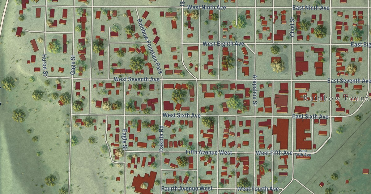 Map of Benkelman, Nebraska in 2026