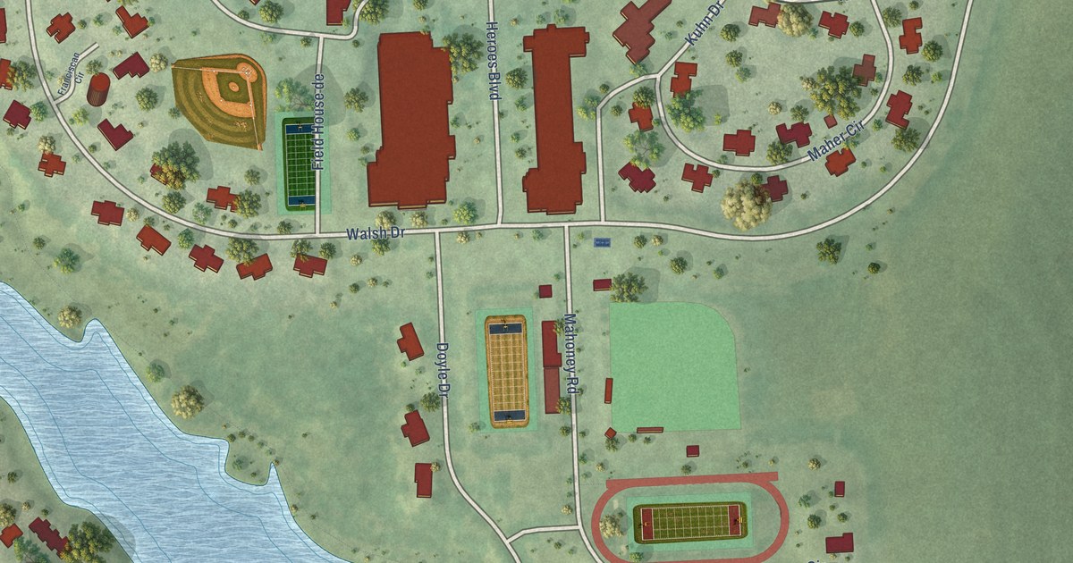 Map of Boys Town, Nebraska in 2026