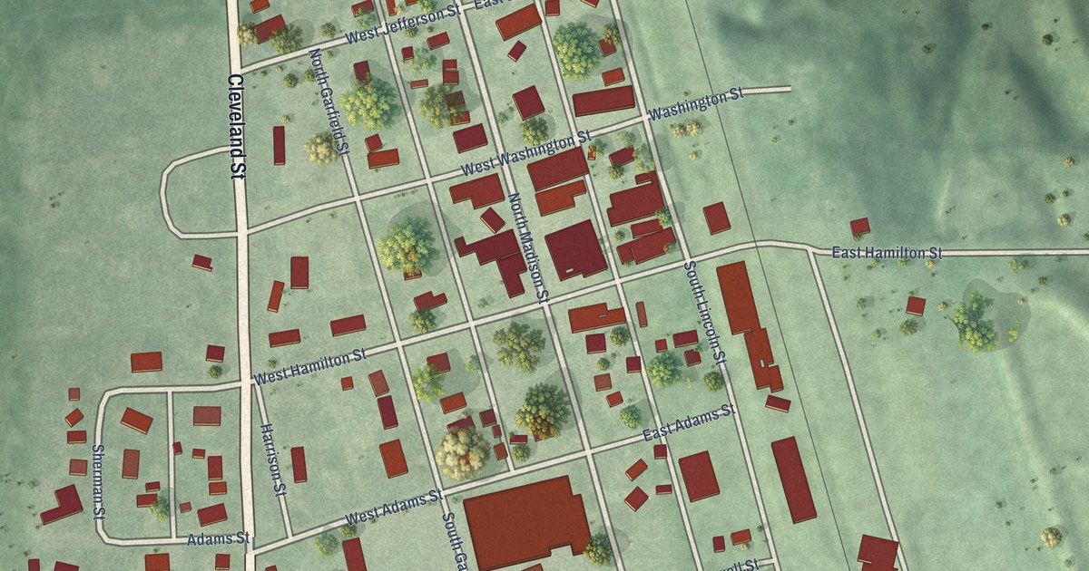 Map of Brainard, Nebraska in 2026