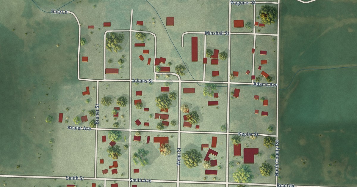 Map of Broadwater, Nebraska in 2026