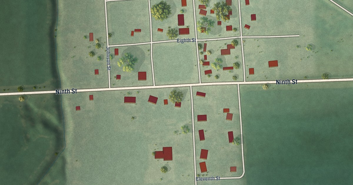 Map of Brock, Nebraska in 2026
