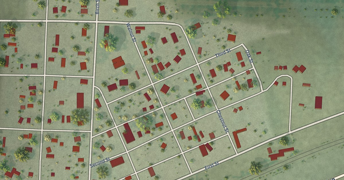 Map of Bushnell, Nebraska in 2026