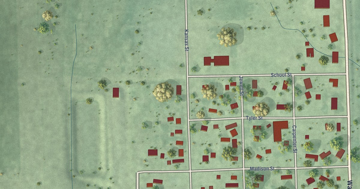 Map of Byron, Nebraska in 2026