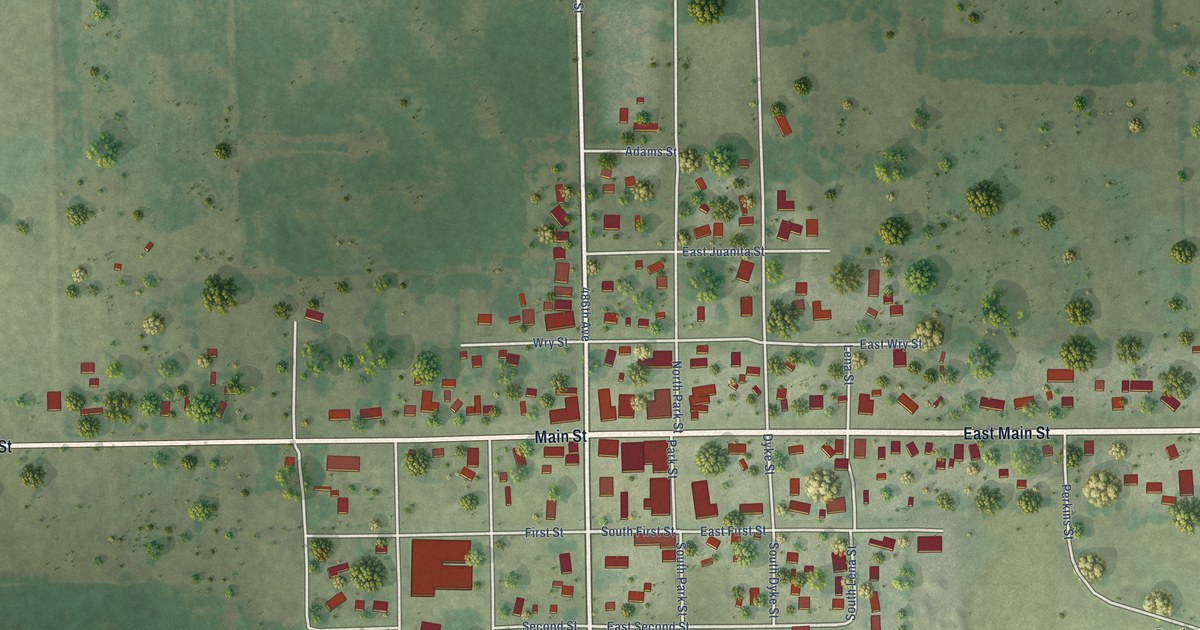 Map of Chambers, Nebraska in 2026