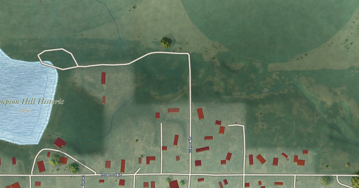 Map of Champion, Nebraska in 2026