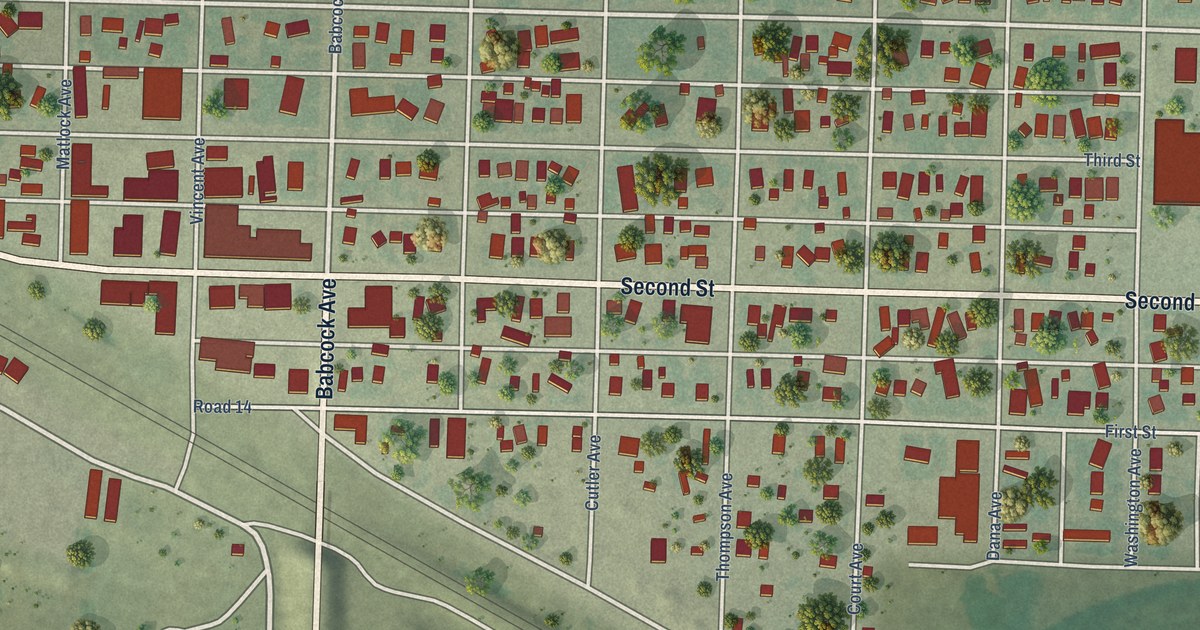 Map of Chappell, Nebraska in 2026