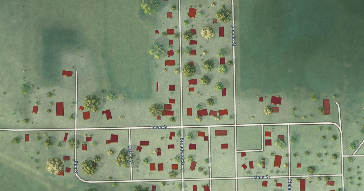 Map of Concord, Nebraska in 2026