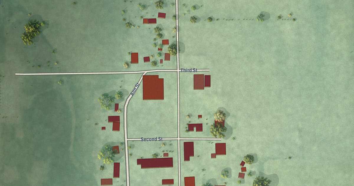 Map of Cornlea, Nebraska in 2026