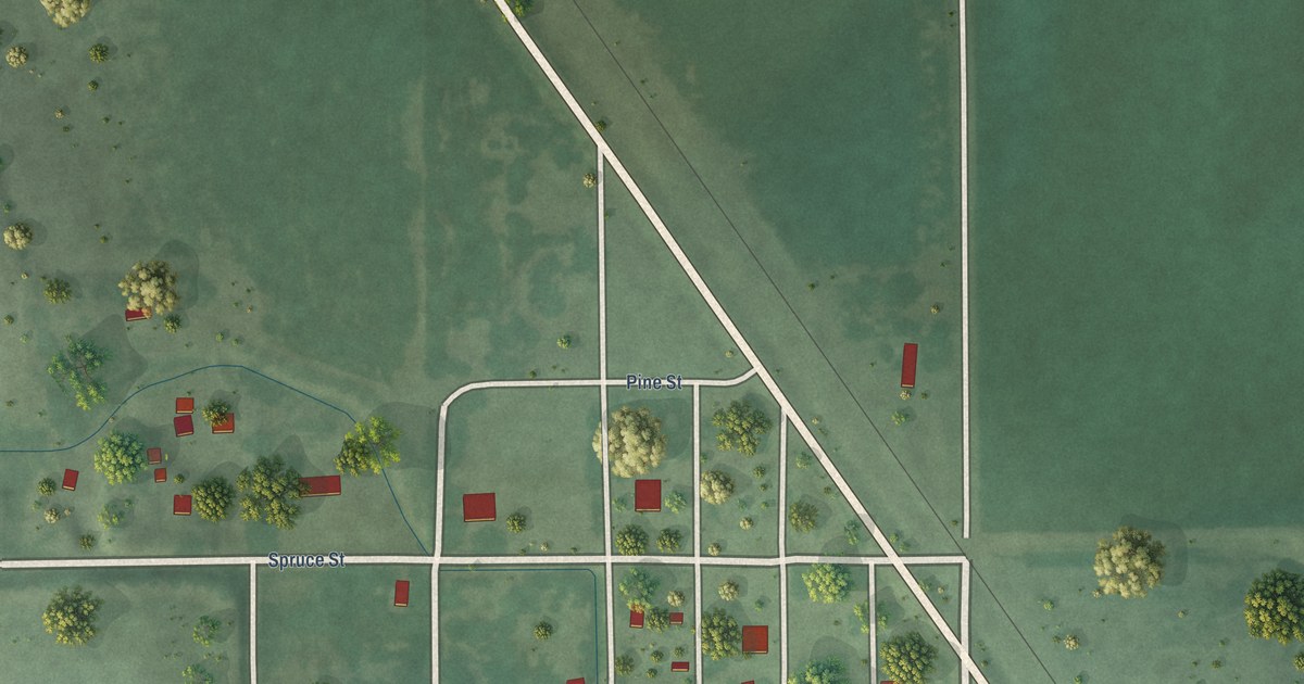 Map of Cotesfield, Nebraska in 2026