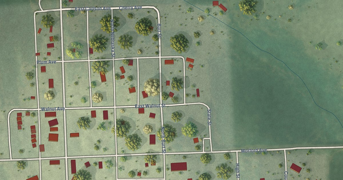Map of Craig, Nebraska in 2026