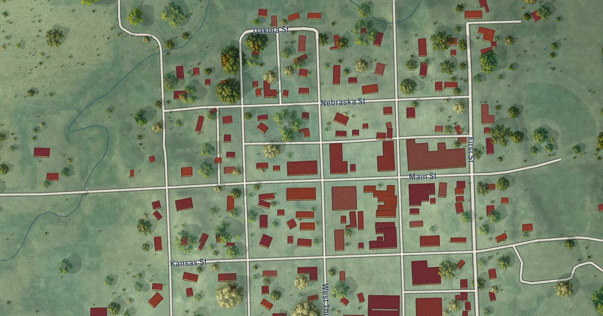 Map of Crofton, Nebraska in 2026
