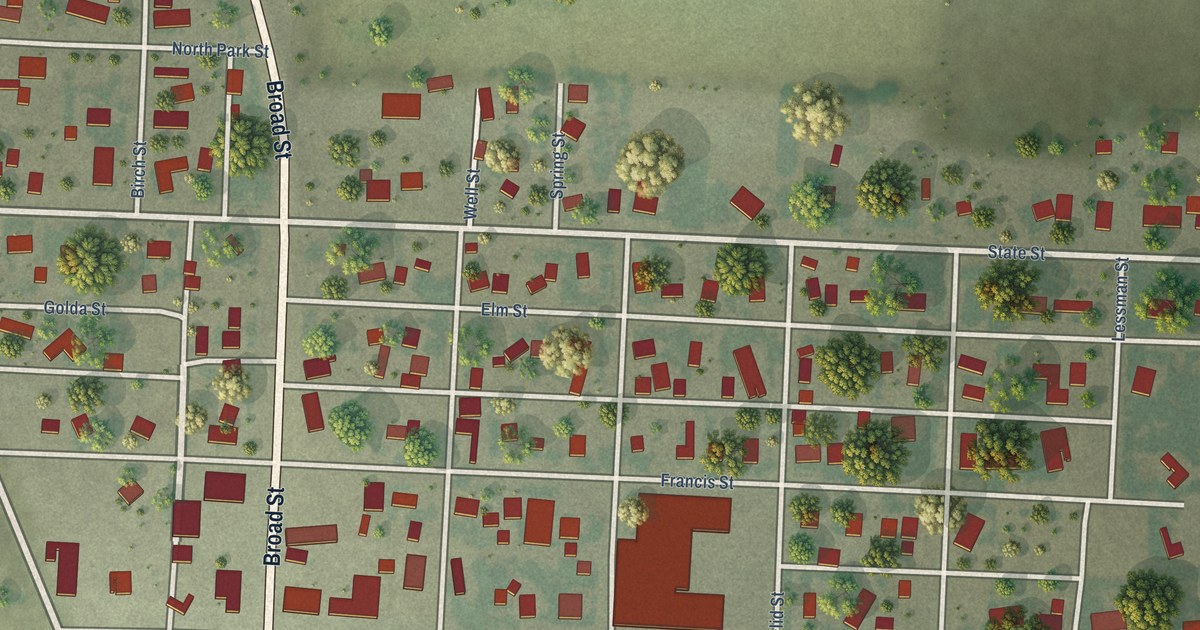 Map of Dalton, Nebraska in 2026