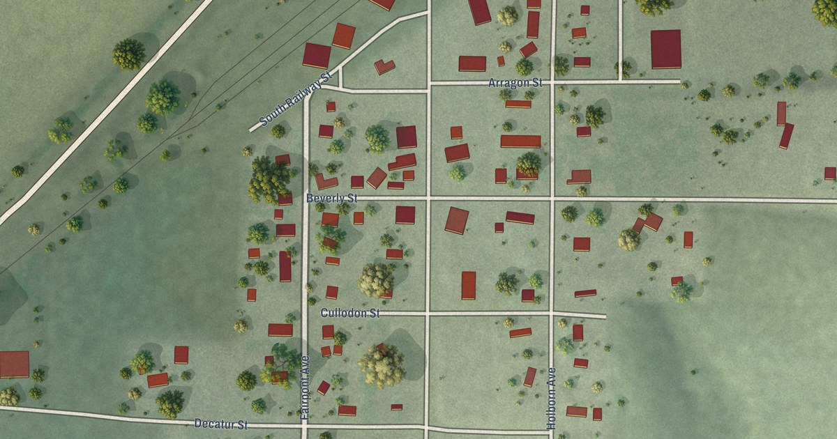 Map of Danbury, Nebraska in 2026