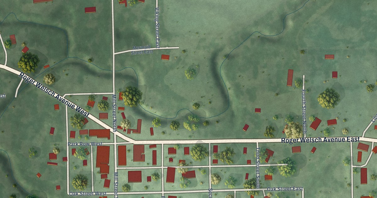 Map of Dannebrog, Nebraska in 2026