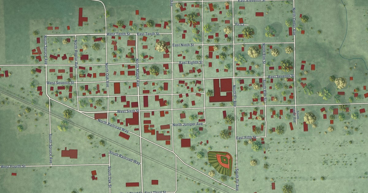Map of Davenport, Nebraska in 2026