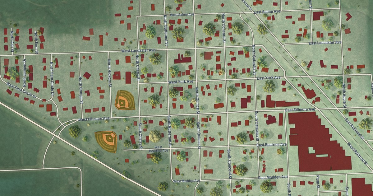 Map of De Witt, Nebraska in 2026