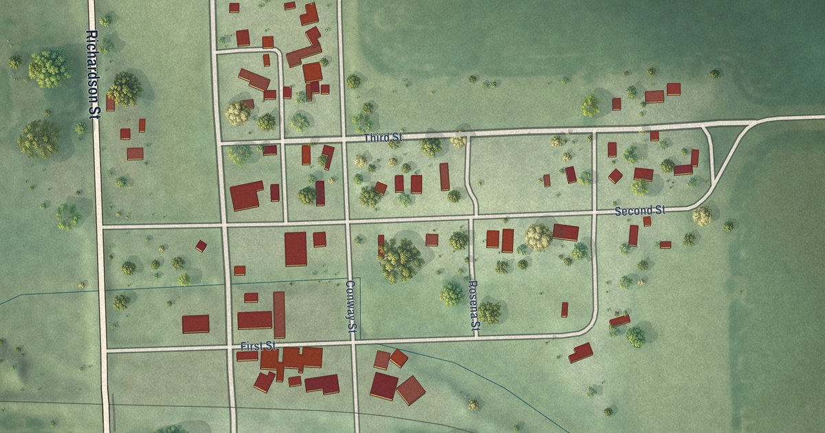 Map of Dixon, Nebraska in 2026