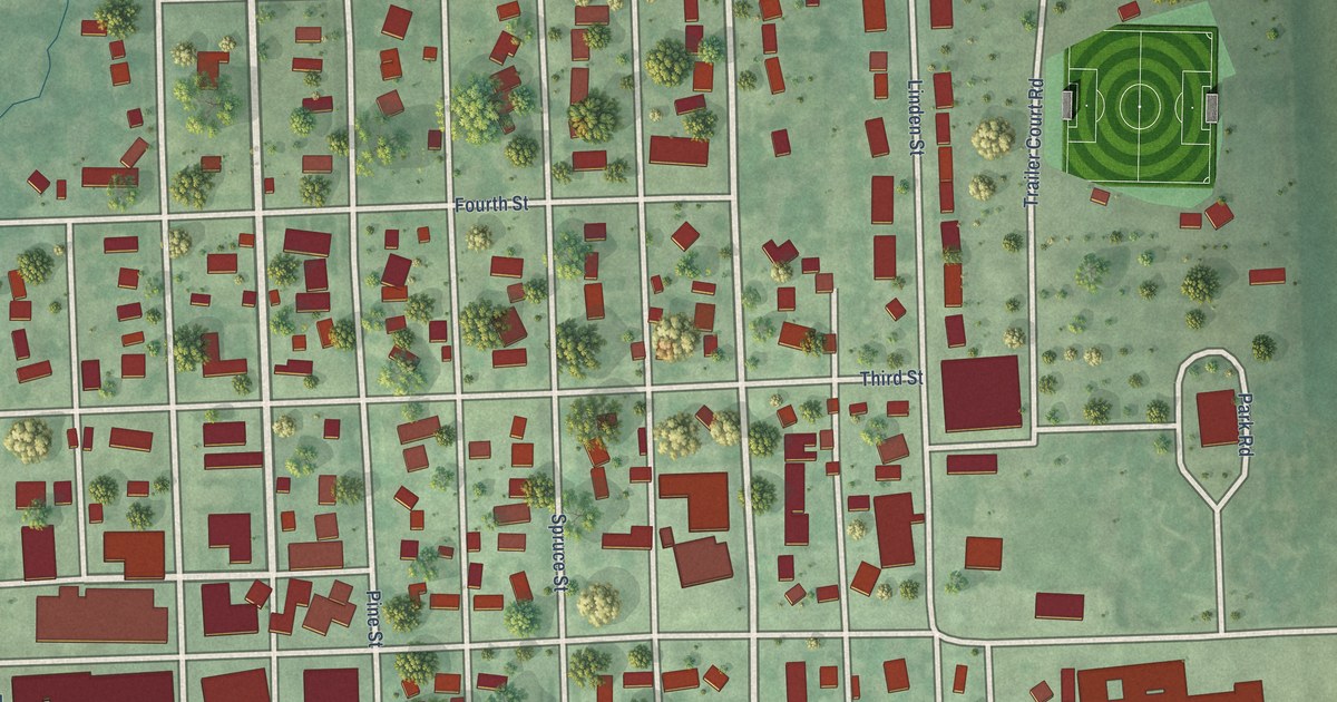 Map of Dodge, Nebraska in 2026