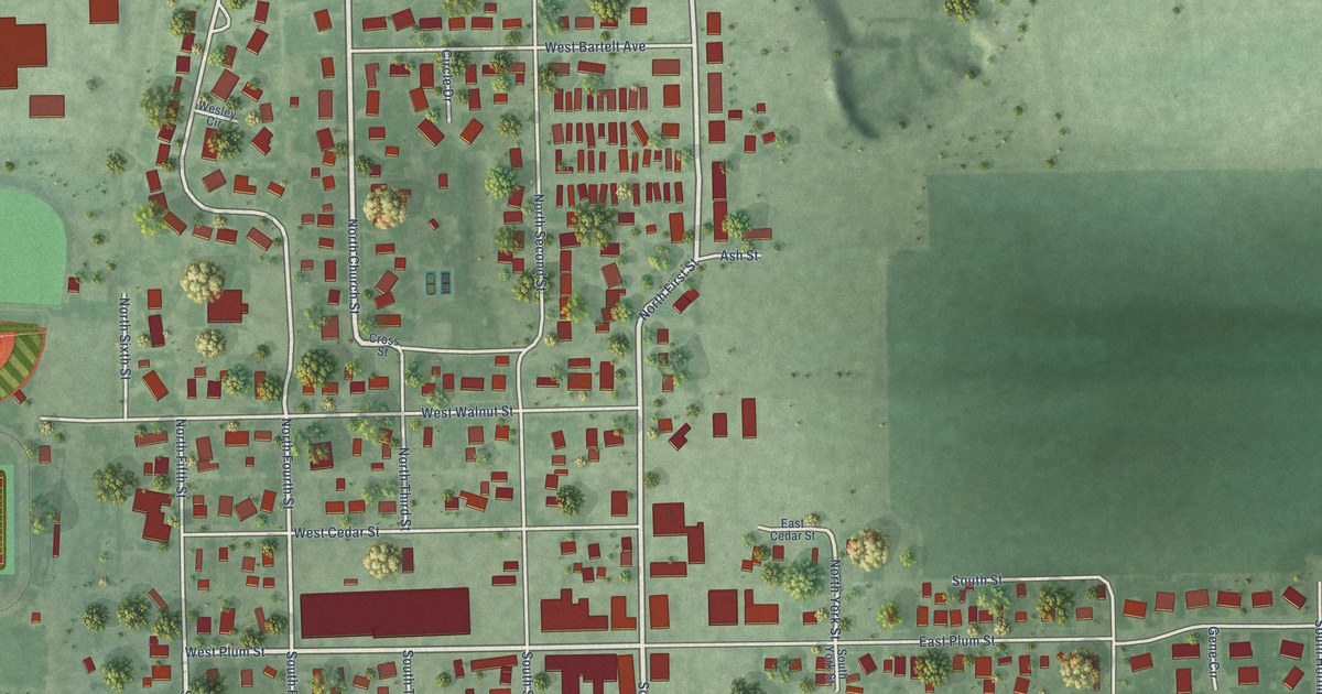Map of Doniphan, Nebraska in 2026