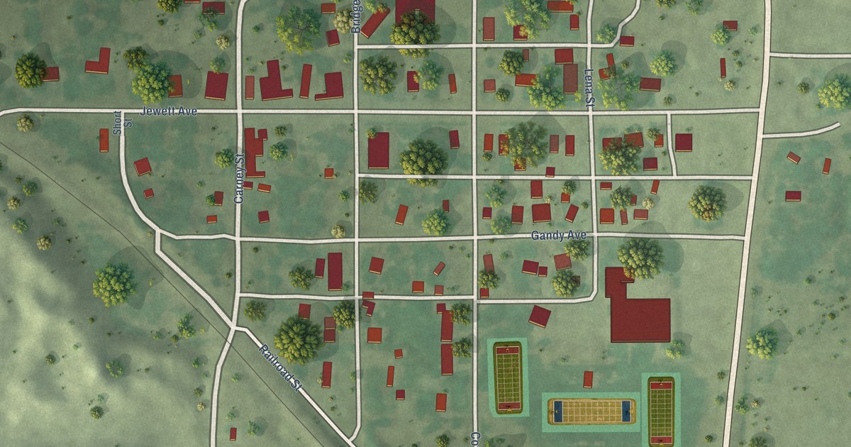 Map of Dunning, Nebraska in 2026