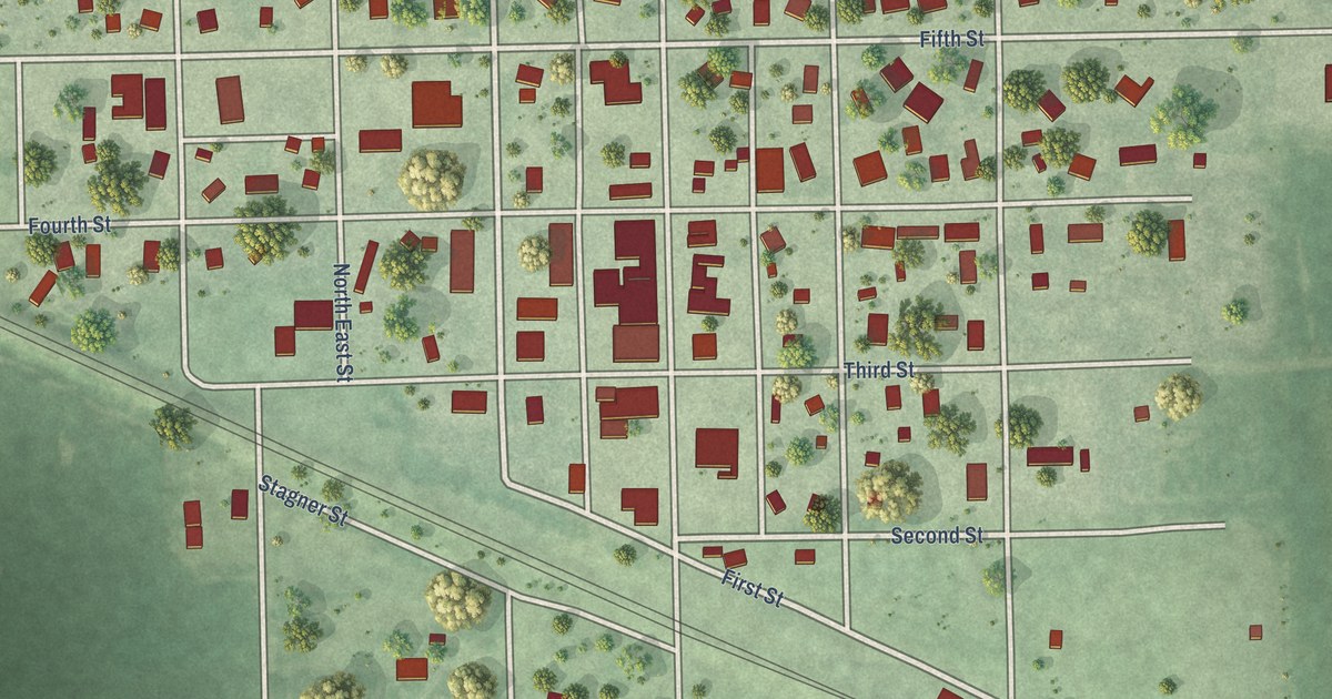 Map of Edgar, Nebraska in 2026