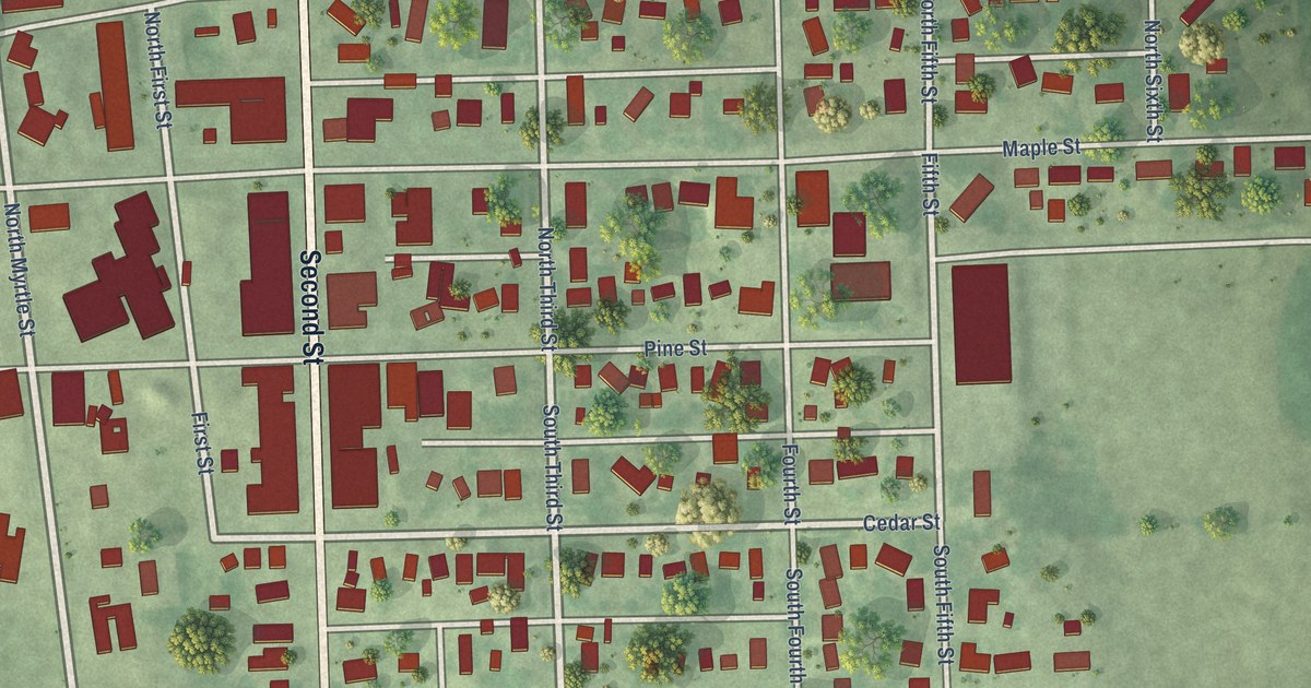 Map of Elgin, Nebraska in 2026
