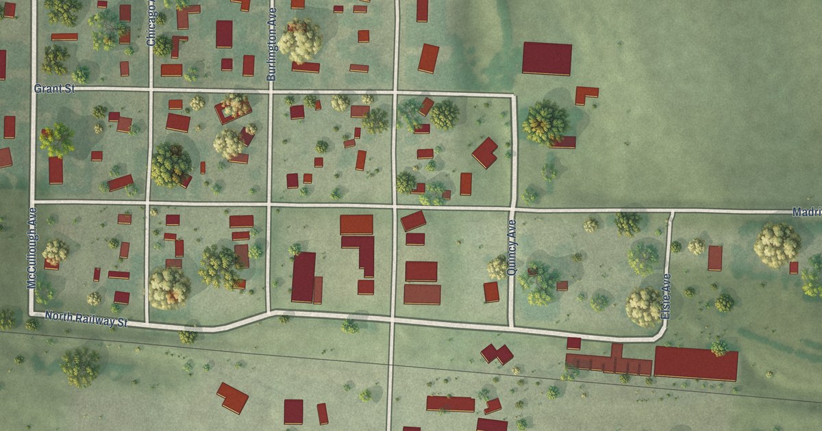 Map of Elsie, Nebraska in 2026