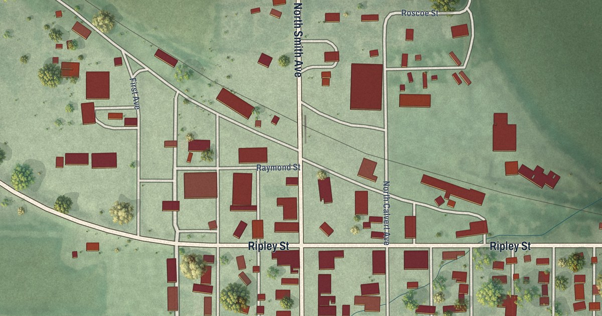 Map of Elwood, Nebraska in 2026