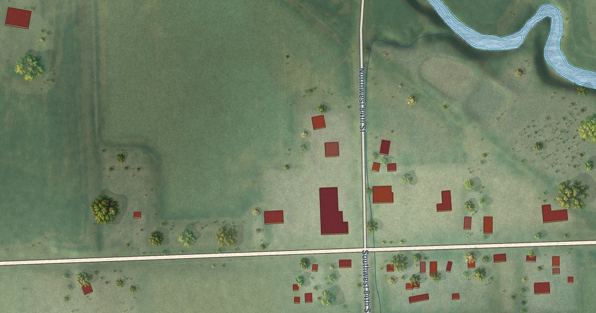 Map of Emerald, Nebraska in 2026