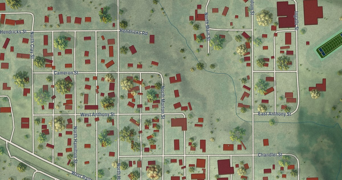 Map of Eustis, Nebraska in 2026