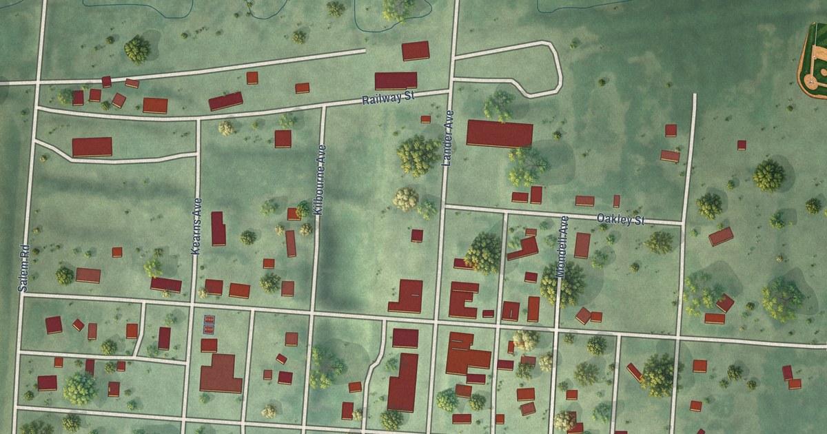 Map of Farwell, Nebraska in 2026