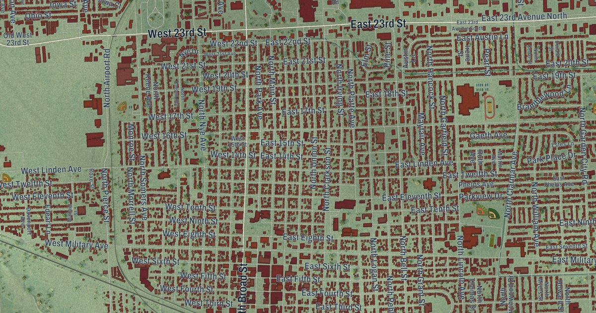 Map of Fremont, Nebraska in 2026