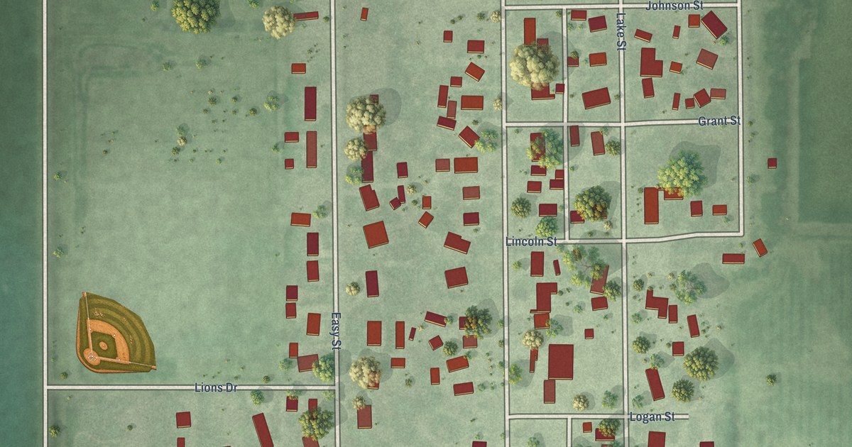 Map of Funk, Nebraska in 2026